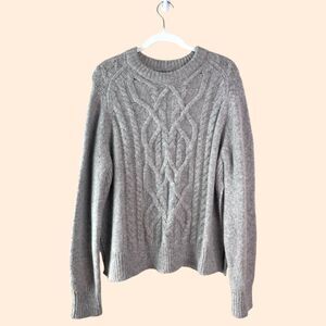 Isabel Marant Alpaca Cable Knit Sweater